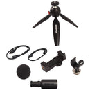 Shure MV88+ Video Kit Microphone & Tripod for Mobile Videography & Streaming