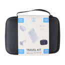Simple Travel Kit (Wall + Car Chargers/5K Portable Battery/USB-C to 8-Pin Cable)