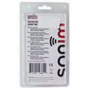 Sonim Car Charging Adapter and Coiled USB to Aux Charging Cable - Black