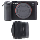 Sony Alpha 7C Full-Frame Compact Mirrorless Camera Kit - Black (ILCE7CL)