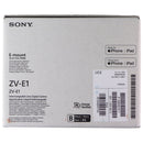 Sony Alpha ZV-E1 Full-Frame Interchangeable Lens Mirrorless Camera (Body Only)