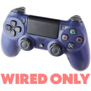 Sony DualShock 4 WIRED ONLY Controller for PS4 (CUH-ZCT2U) - Midnight Blue