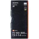 Sony FE 100-400mm F4.5–5.6 GM OSS White (SEL100400GM)