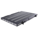 StarTech.com 1U Adjustable Depth Vented Shelf for Serve Racks - Black