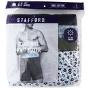 Stafford Comfort Knit Boxer 100% Cotton - Blue Green (L) (4 Pack)