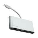 StarTech.com USB-C Multiport (RJ-45 / USB-A / VGA / HDMI) Adapter - White