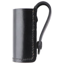 Stallion Leather Belt Holder Pouch Open Top - Black