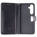 SYB Wallet Folio Series Case for Samsung Galaxy S24+ (Plus) - Black