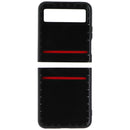 SYB Hybrid Protector Case with Ring Stand for Motorola RAZR (2023) - Black