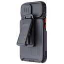 Tech21 Evo Max Case and Holster for MagSafe for Apple iPhone 14 - Black