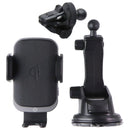 TekYa (15W) Auto-Tek Qi Wireless Charging Car Mount with Auto Clamp - Black