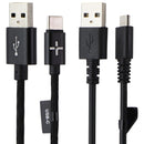 TYLT Travel - Mobile Accessory Kit with Bank/Wall/Car Chargers & USB-C Cable