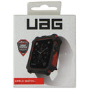 UAG Rugged Case for Apple Watch Series 4/5 (44mm) - Black / Orange