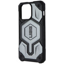 UAG Monarch Pro Series Case for MagSafe for Apple iPhone 15 Pro Max - Silver