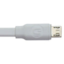 UBREAKIFIX (3-Ft) Flat Series Micro-USB to USB Charge/Sync Cable - White