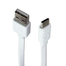 UBREAKIFIX (3-Ft) Flat Series USB-C to USB Charge and Sync Cable - White
