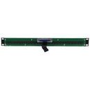 (19-inch) 22-Port Ethernet Patch Panel (E340029) - Black