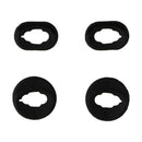 Replacement Ear Gel Ear Tips for Galaxy Buds Live - Small / Large - Black