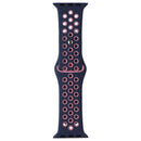 Silicone Sport Band for Apple Watch (38/40/41mm) Cases - Blue/Pink