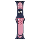 Silicone Sport Band for Apple Watch (38/40/41mm) Cases - Blue/Pink
