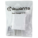 Universal (5V/2.4A) Single USB Wall Charger Travel Adapter - White