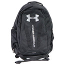 Under Armour Unisex Hustle 5.0 Backpack - Black/Silver