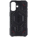 UAG Monarch Pro Series Case for MagSafe for iPhone 16 - Black/Carbon/Red