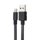 Ventev (5V) Dual Port (USB-A) Wall Charger with 8-Pin (3.3-Ft) Flat Cable - Gray
