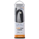 Ventev 3.3 Foot USB-C to Lightning 8-Pin Flat Cable - Gray