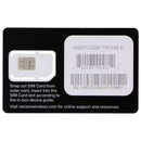 Verizon SIM Card (M2MTCSIM-TRI-NR-D) 3 Size Cutout