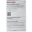 Total by Verizon 5G Home Internet All-in-One Router - White (SLV-TVFWF100V5L)