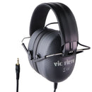 Vic Firth SIH3 Stereo Isolation Headphones (25 Decibels) - Black