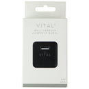Vital (2.4A) Single USB Wall Charger Travel Adapter - Black (8024381C)