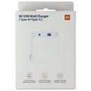 Xiaomi Mi (33W) Dual Port (USB-A/USB-C) Wall Charger - White (BHR4995GL)