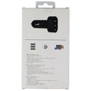 XQISIT 5.8A Triple USB Fast Charging Car Charger - Black (23763)