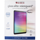 ZAGG (Glass Elite VisionGuard+) for LG G Pad 5 (10.1) FHD Tablet - Clear