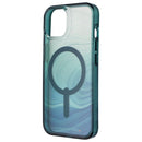 ZAGG Gear4 Milan Snap Case for MagSafe for iPhone 14/13 - Green Swirl