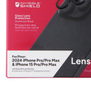 ZAGG Invisible Shield Lens Protectors for Apple iPhone 15 Pro/Max & 16 Pro/Max
