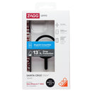 ZAGG Gear4 Santa Cruz Snap Case for MagSafe for Apple iPhone 14 - Black/Clear