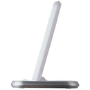 Zens Aluminium Stand Wireless 10W Qi Fast Charger - White (AU PLUG)