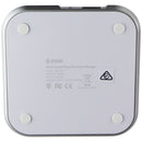 Zens Aluminium Stand Wireless 10W Qi Fast Charger - White (AU PLUG)