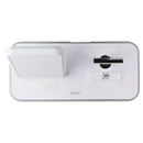 ZENS Stands + Dock Fast 20W Wireless Qi Charger for iPhone - White (AU PLUG)