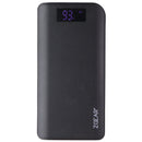 ZGEAR 20,000mAh High Capacity USB & USB-C Power Bank with LCD Display - Black