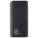 ZGEAR 20,000mAh High Capacity USB & USB-C Power Bank with LCD Display - Black