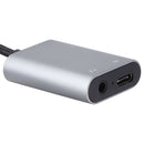 ZGEAR USB-C to USB-C and 3.5mm Audio Adapter - Silver