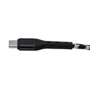 ZGear 10ft USB-A to USB-C Braided Sync & Charge Cable - Black/Silver