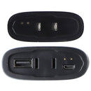 ZGear (10,000mAh) 2-in-1 Power Bank and Detachable Wall Charger - Black/Gray