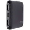ZGear (5,000mAh) Slim Power Bank with Dual Charging Ports - Black