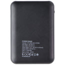 ZGear (5,000mAh) Slim Power Bank with Dual Charging Ports - Black