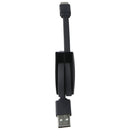 ZGear 3ft Retractable USB-A to USB-C Charge & Sync Cable - Dark Gray